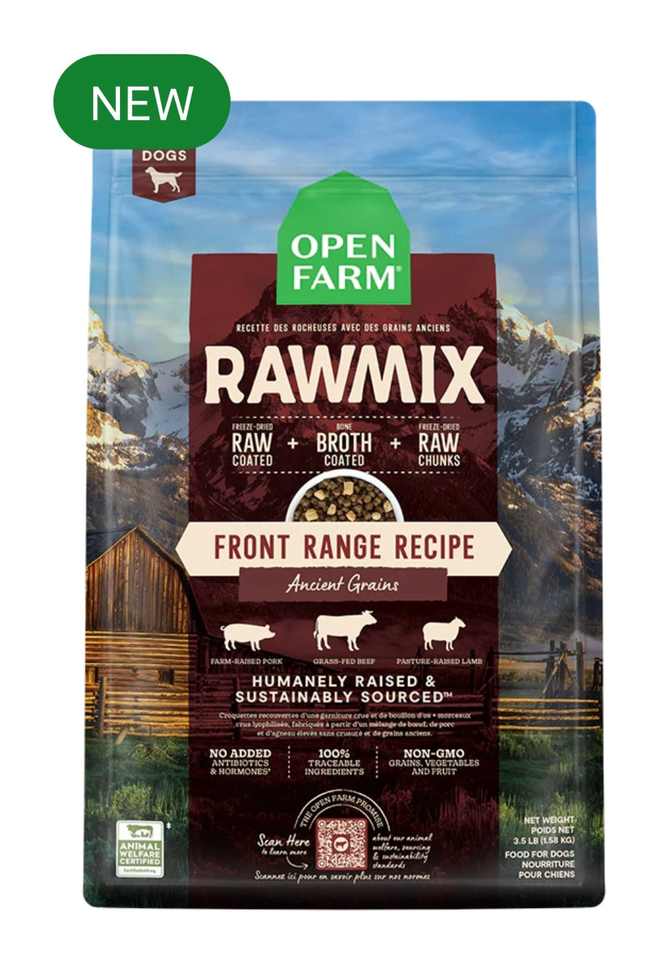 Open Farm RawMix - Front Range 20 lb