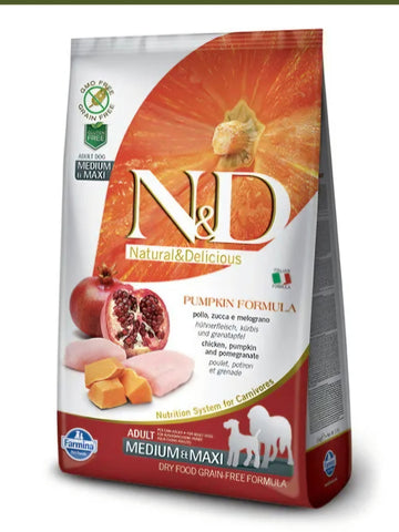 N&D Pumpkin - Chicken & Pomegranate 12kg