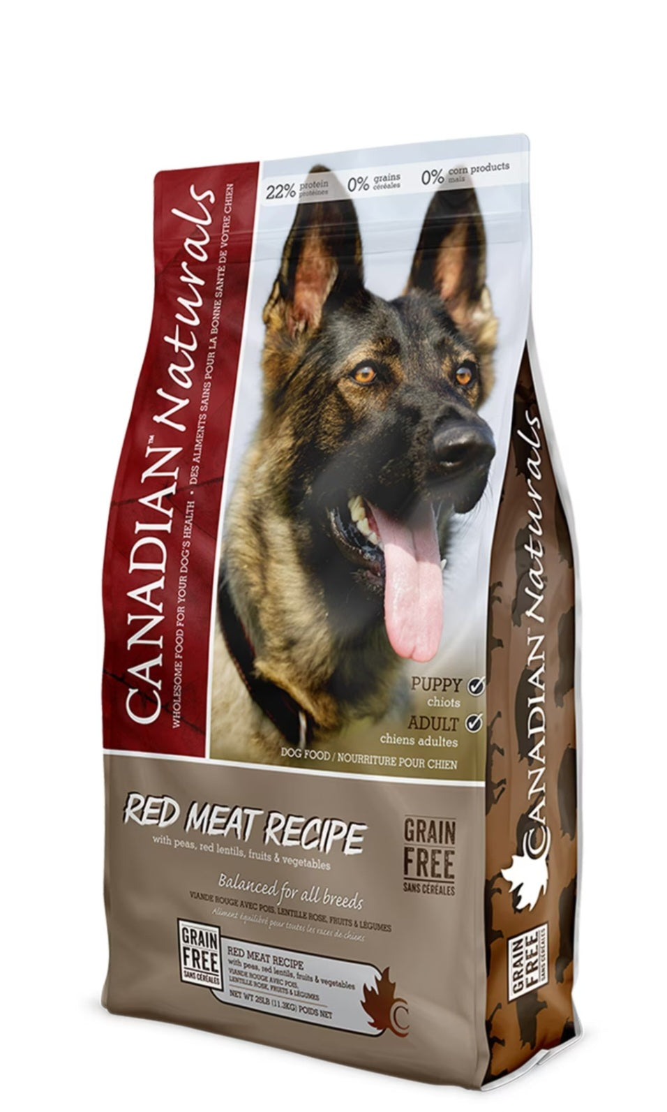 Canadian Naturals - Red Meat Recipe 25 lbs