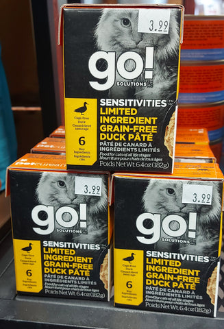 Go! Sensitivities - Grain Free Duck Pate 6.4 oz