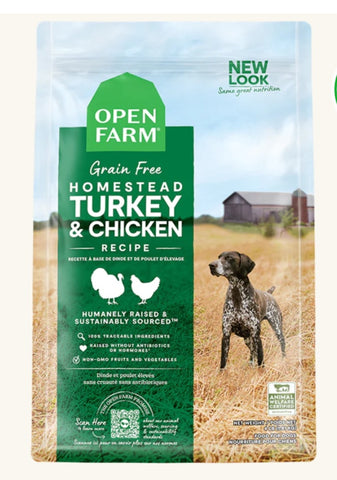 Open Farm - Grain Free Turkey & Chicken 22lb