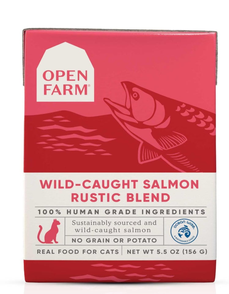 Open Farm - Wild caught Salmon ,5.5oz