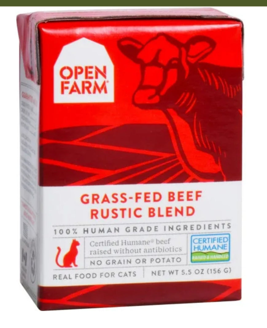 Open Farm - Grass Fed Rustic Beef, 5.5oz