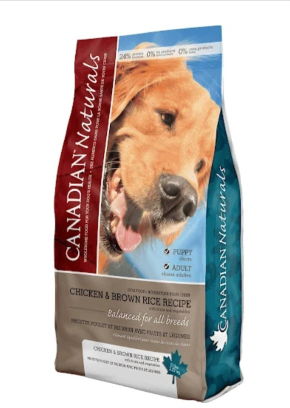 Canadian Naturals - Chicken & Brown Rice 30 lbs