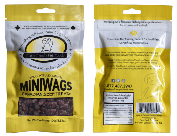 Miniwags - Canadian Beef Treats