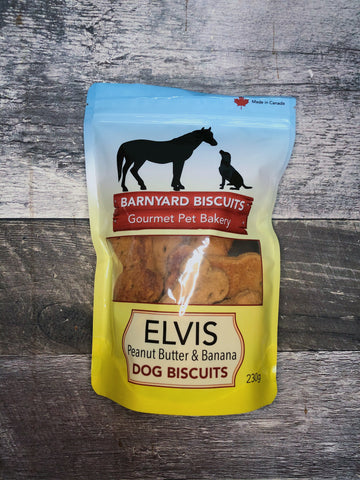 Elvis - Peanut Butter & Banana Dog Biscuits