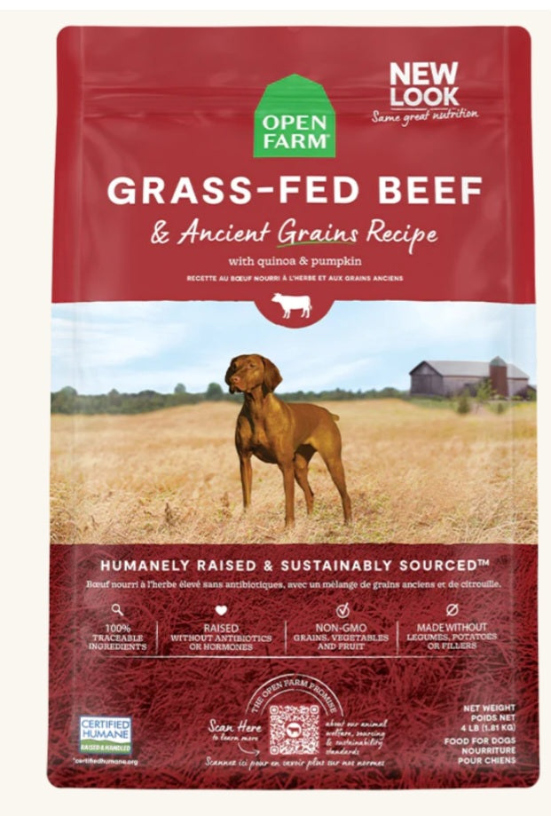 Open Farm - Grass Fed Beef 22lbs