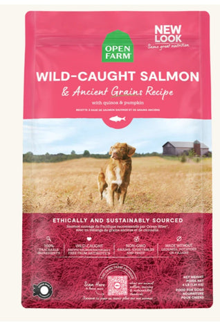 Open Farm - Wild Caught Salmon & Ancient Grains 22lbs