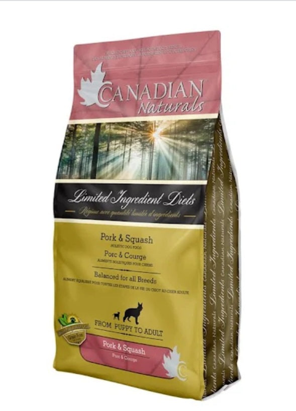 Canadian Naturals - Pork & Squash 24 lbs